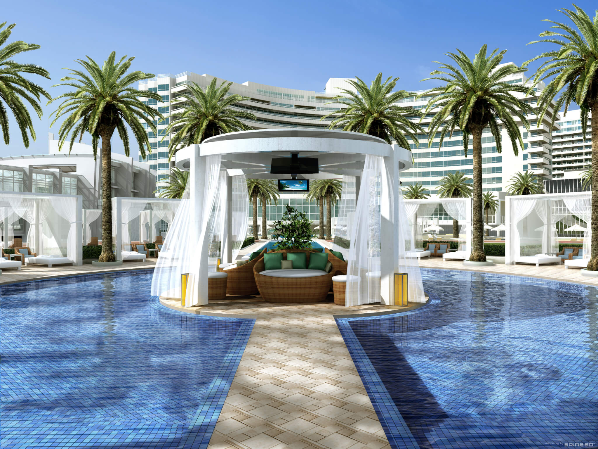 Big Mansions With Pools On The Beach catch the big game in style at fontainebleau miami beach Big Mansions With Pools On The Beach catch the big game in style at fontainebleau miami beach