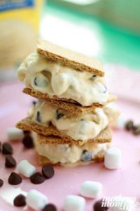 Sandwiches de Helado S’mores